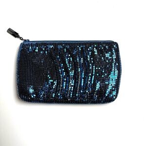 Whiting & Davis Blue Clutch